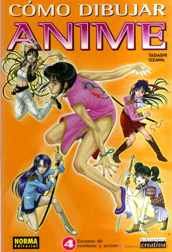Comics: C&oacute;mo dibujar Anime 4. Escenas de Combate y acci&oacute;n - CJ122
