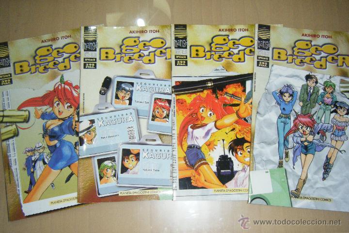 Comics: GEO BREEDERS, NUMEROS 3, 4, 5 Y 6, AKIHIRO ITOH, DE PLANETA.