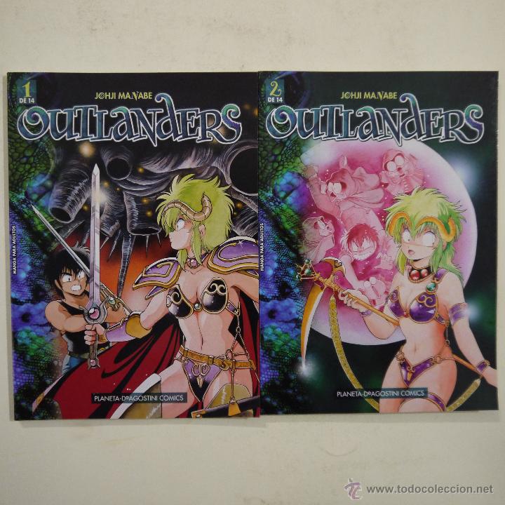 C&oacute;mics: OUTLANDERS 1 Y 2 - JOHJI MANABE - PLANETA DE AGOSTINI COMICS - 1998
