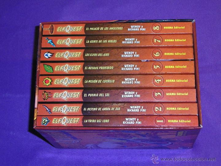 C&oacute;mics: ELFQUEST - N&ordm;S 1 AL 8 COMPLETA - ESTUCHE ESPECIAL - Foto 1