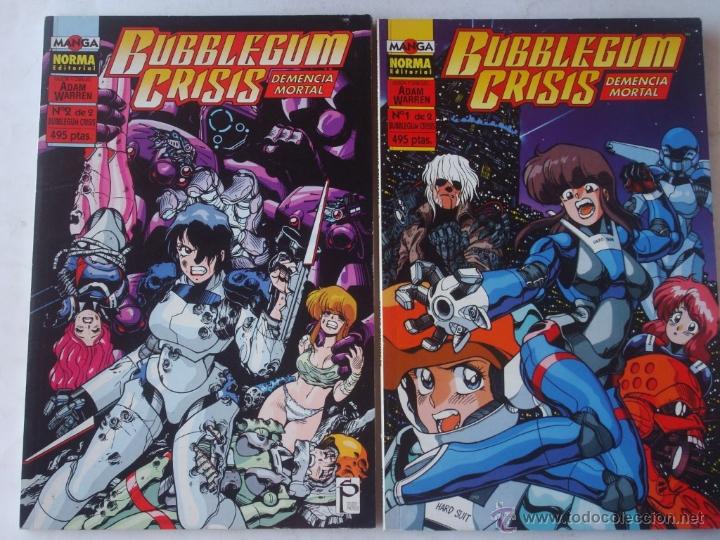 Comics: Bubblegum Crisis - Demencia Mortal n&ordm; 1 y 2 (COMPLETA) Norma