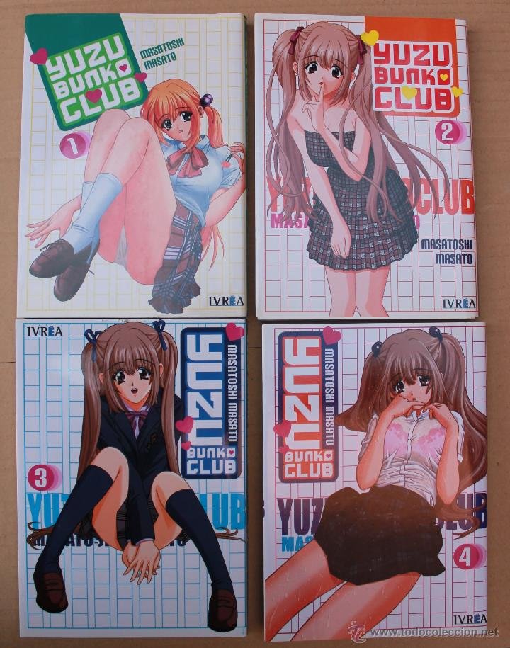 Manga Yuzu Bunko Club 1 2 3 4 Completa Ivr Sold Through Direct Sale