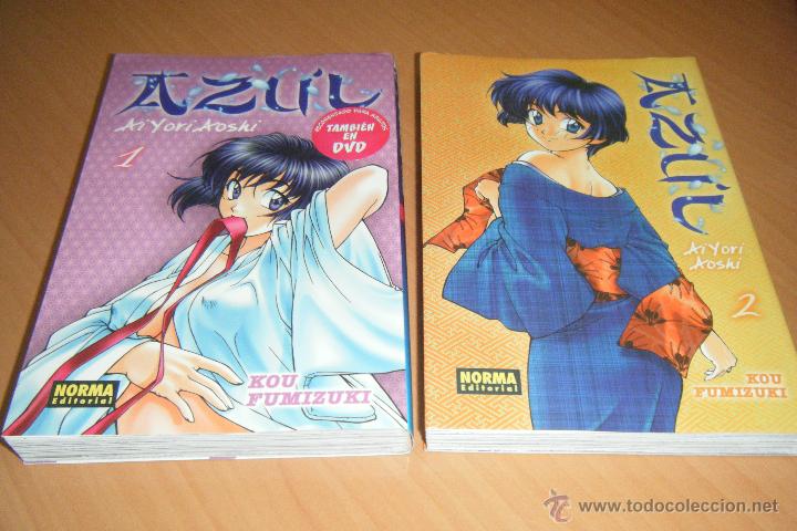 C&oacute;mics: AZUL, TOMOS 1 Y 2, AI YORI AOSHI, DE NORMA. - Foto 1