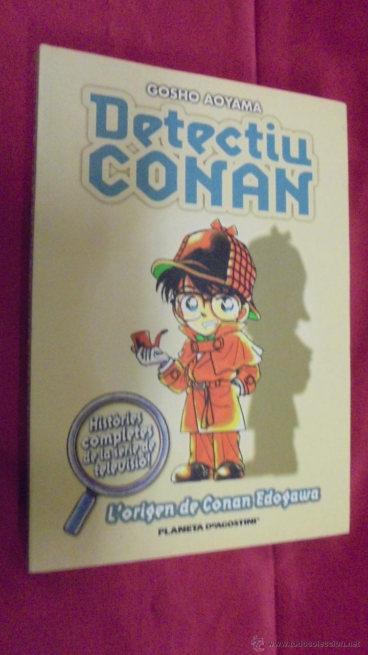 C&oacute;mics: DETECTIU CONAN. L`ORIGEN DE CONAN EDOGAWA. PLANETA. 2004. EN CATAL&Aacute;. - Foto 1