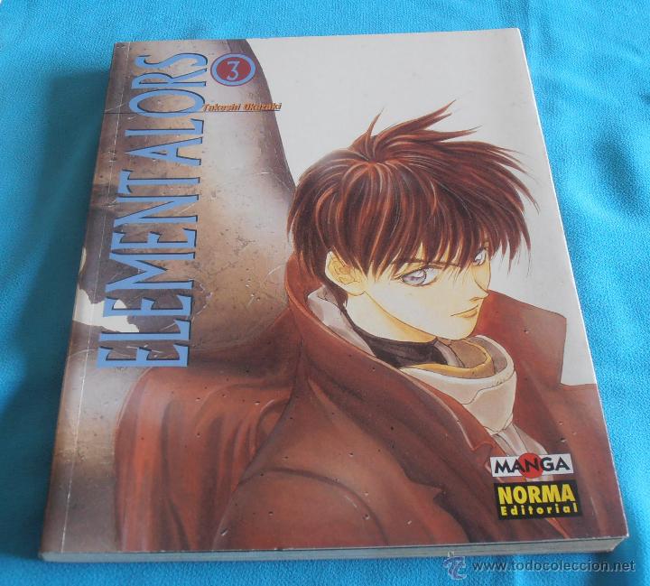 C&oacute;mics: ELEMENTALORS, TAKESHI OKASAKI, 3 TOMOS - Foto 4