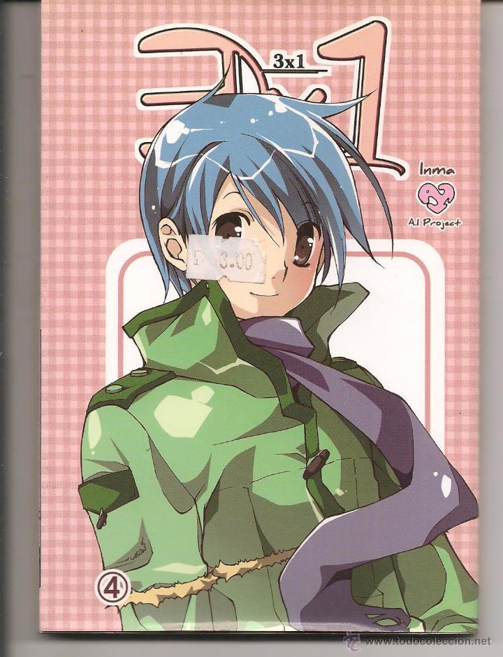 Comics : 3 X 1. INMA A. I PROJECT. N&ordm; 4. (ST/MANGA2)