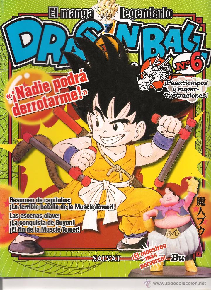 Comics: DRAGON BALL. EL MANGA LEGENDARIO. N&ordm; 6. SALVAT. (ST/B8)