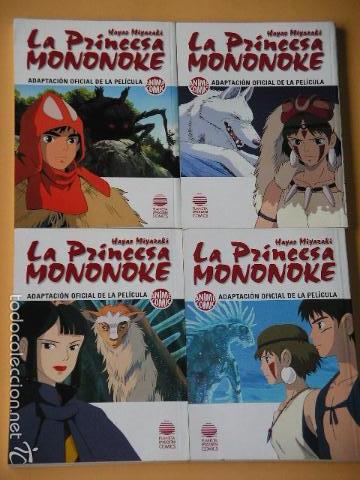 La Princesa Mononoke Completa 4 Tomos Hayao M Sold Through Direct Sale 57102436