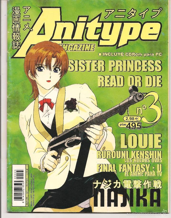 Comics: ANITYPE MANGAZINE. N&ordm; 3. SIN CDROM. (Z/C4)