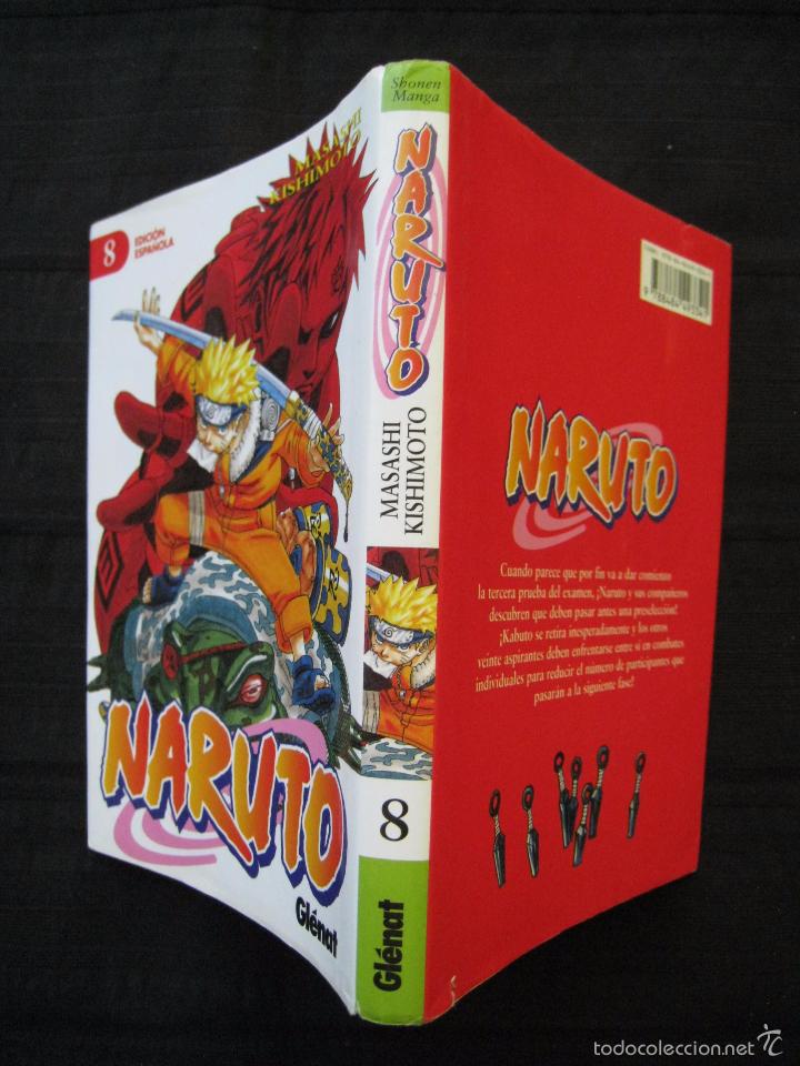 C&oacute;mics: NARUTO - N&ordm; 8 - MASASHI KISHIMOTO - EDICIONES GLENAT. - Foto 3