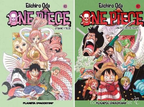 One Piece Lote 5 Numeros 63 64 65 66 Y 67 Vendido En Venta Directa