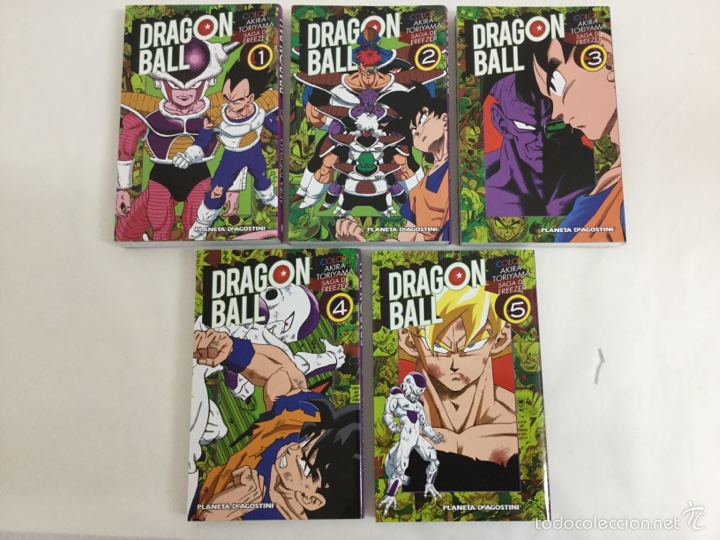 C&oacute;mics: Dragon Ball Color. Saga de Freezer (Colecci&oacute;n Completa 5 Tomos) - Akira Toriyama - Planeta