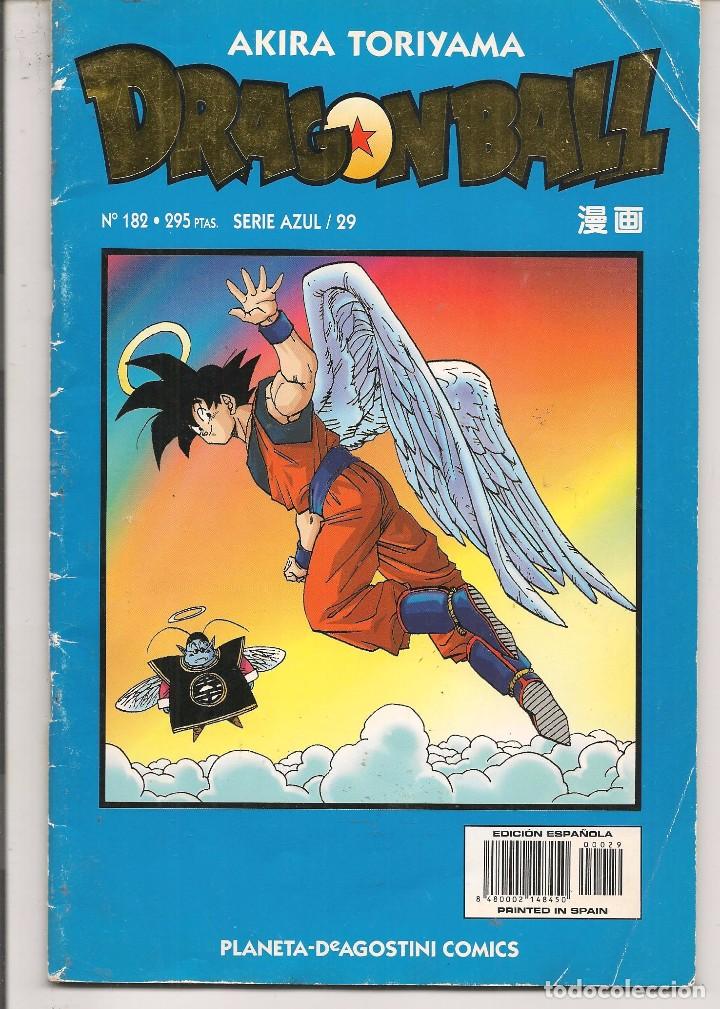Comics: DRAGON BALL 182. SERIE AZUL. N&ordm; 29. PLANETA 1998. (ST/)