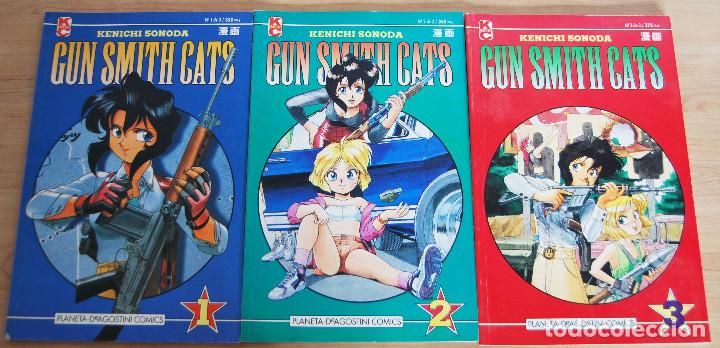 Comics: Gun Smith Cats - Kenichi Sonoda - 3 comics &iexcl;Completa! Planeta de Agostini