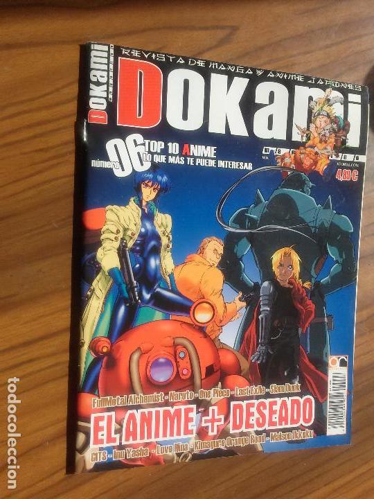 Fumetti: DOKAMI 6. REVISTA DE INFORMACI&Oacute;N MANGA. GRAPA. BUEN ESTADO. RARO