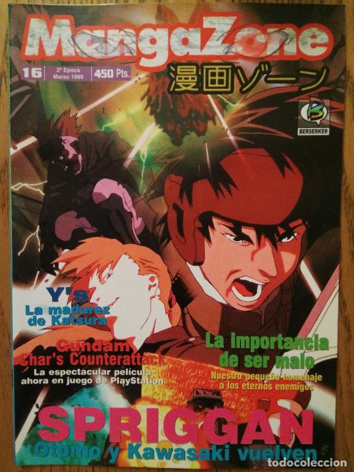 C&oacute;mics: MANGAZONE - 2&ordf; &Eacute;POCA, n&ordm; 16 - Gundam - Char's Counterattack - Berserker Ediciones, marzo 1999