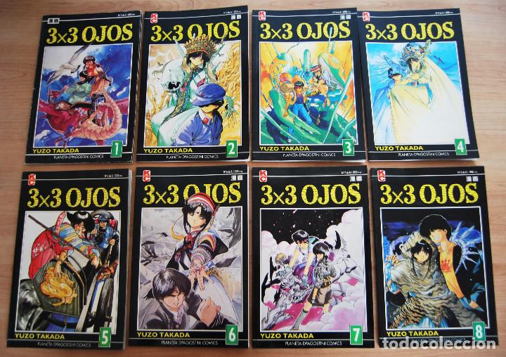 C&oacute;mics: 3X3 OJOS &iexcl;COMPLETA! 1&ordf; EDICI&Oacute;N - 8 n&uacute;meros - Foto 2