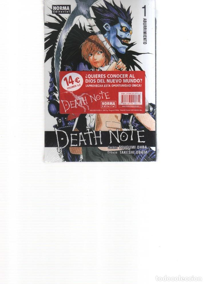 C&oacute;mics: DEATH NOTE NUMERO 1 Y 2 - Foto 1