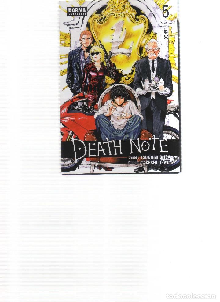 C&oacute;mics: DEATH NOTE NUMERO 5 - Foto 1