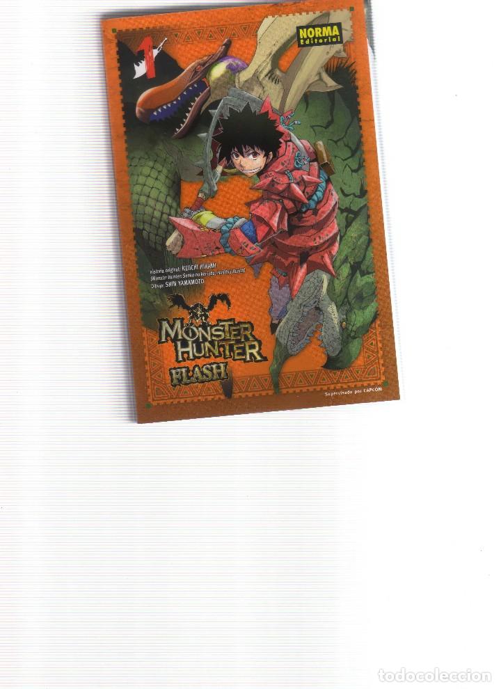 C&oacute;mics: MONSTER HUNTER FLASH 6 NUEMEROS DEL 1 AL 6 - Foto 1