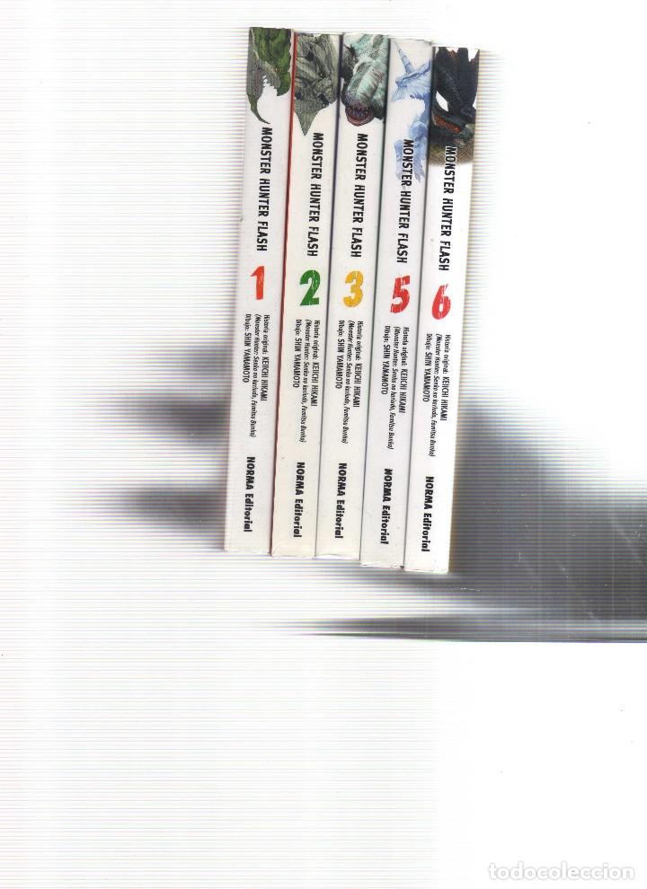 C&oacute;mics: MONSTER HUNTER FLASH 6 NUEMEROS DEL 1 AL 6 - Foto 2
