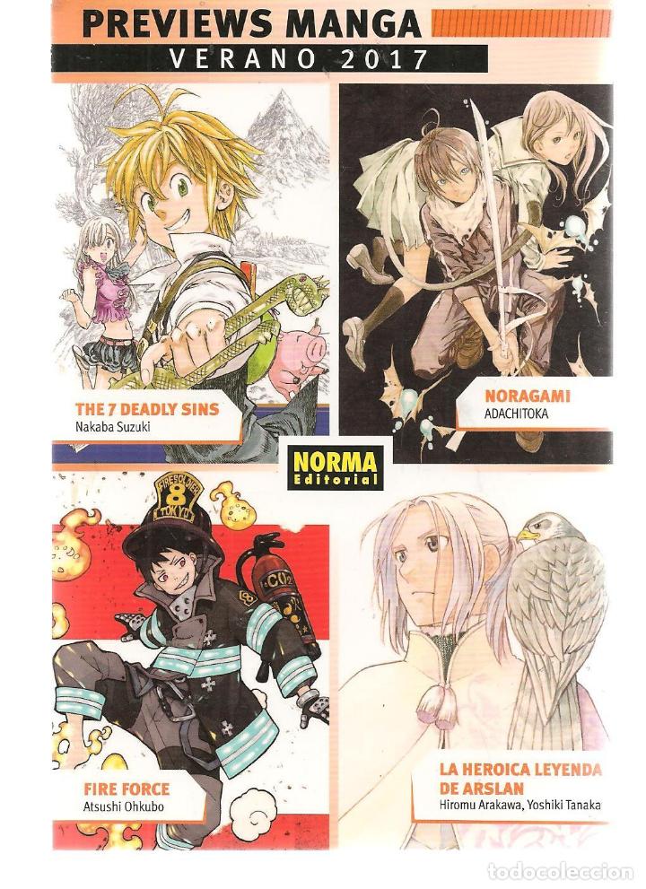 Comics: PREVIEWS MAGA. VERANO 2017. NORMA (ST/MANGA3)RP