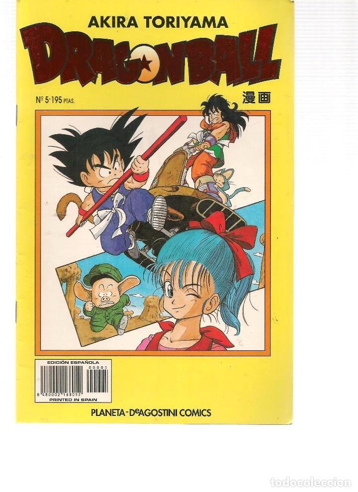 C&oacute;mics: DRAGON BALL. SERIE AMARILLA. N&ordm; 5. AKIRA TORIYAMA. PLANETA. (ST/MANGA)