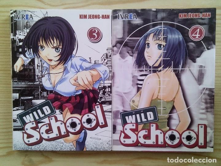 Comics : 1 Manga Wild School - Numero 3 Y 4 - Ivrea - Elige El Que Prefieras