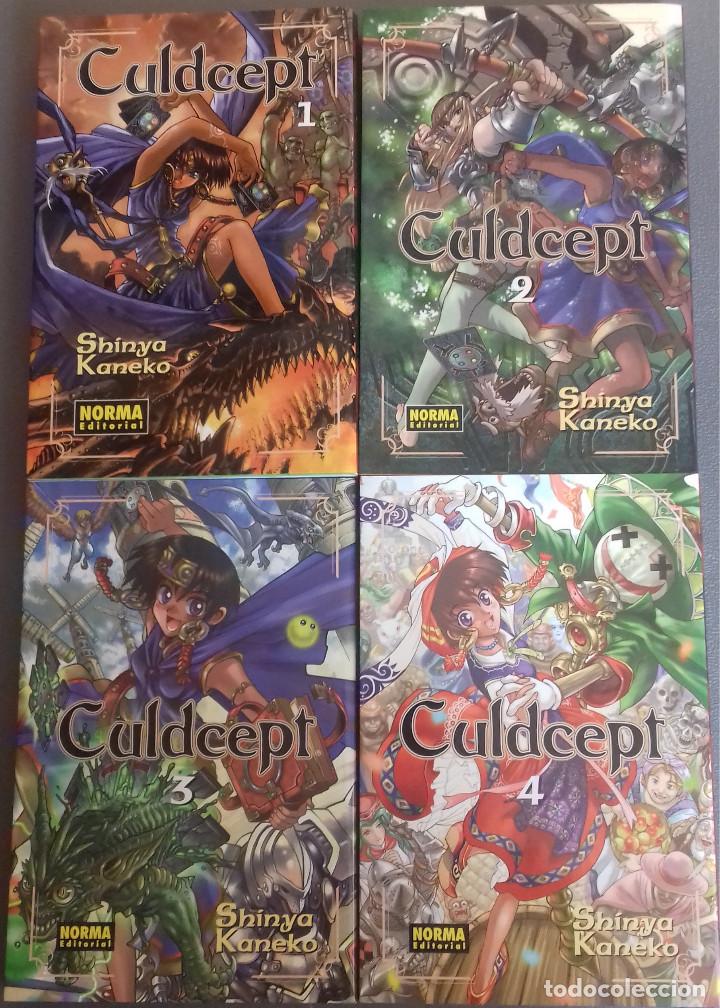 C&oacute;mics: Culdcept (vol&uacute;menes 1 al 4. Edici&oacute;n espa&ntilde;ola Norma C&oacute;mics) - Foto 1