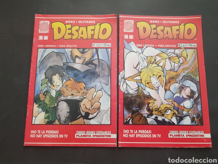 C&oacute;mics: Comic manga desafio - 1 y 2 - completo - tdkc10 - Foto 1