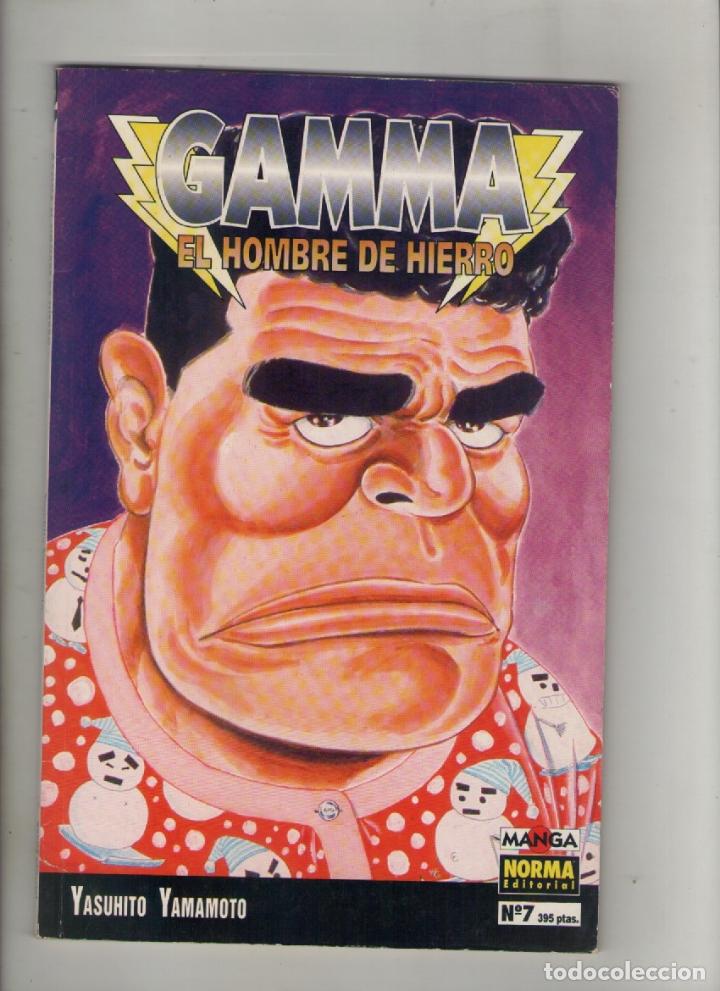 Comics: gamma-el hombre de hierro-norma-b y n-a&ntilde;o 1995-formato prestige-yasuhito yamamoto-n&ordm; 7