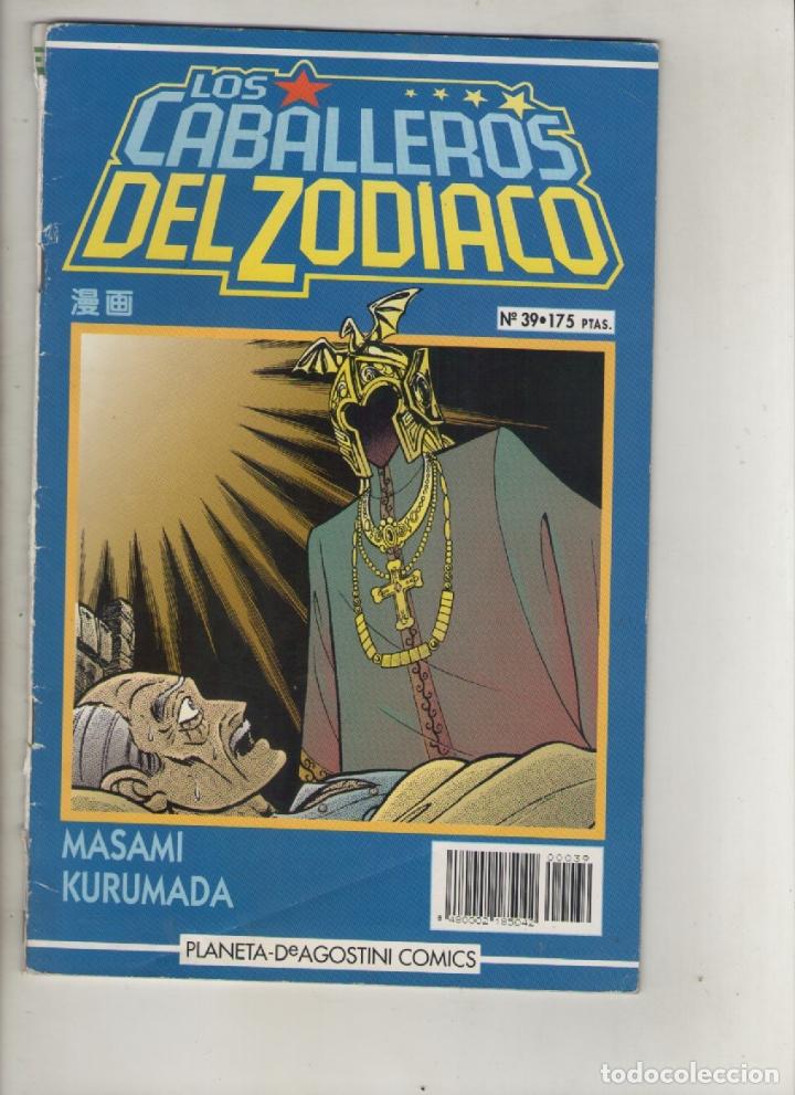 Comics : los caballeros del zodiaco-b/n- a&ntilde;o 1986-planeta de Agostini-formato grapa-n&ordm; 39
