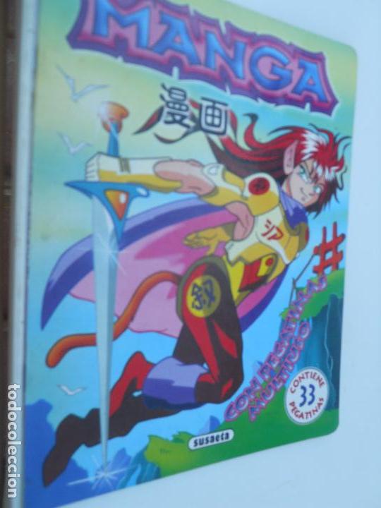C&oacute;mics: MANGA  CON 33 PEGATINAS  YA PUESTAS SUSAETA