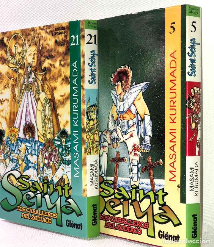 Comics: LOS CABALLEROS DEL ZODIACO--MASAMI KURUMADA--N&ordm;S 5 Y 21