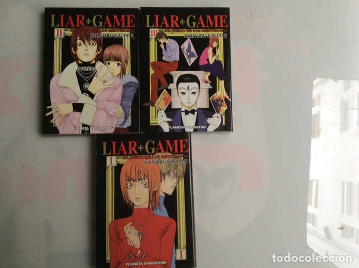 Liar Game Por Shinobu Kaitani Lote De 3 Eje Comprar Comics