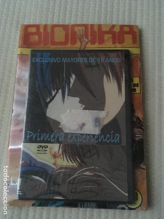 Comics: BIONIKA 1 MANGA HENTAI + DVD PRIMERA EXPERIENCIA MAYORES DE 18 AMBOS NUEVOS PRECINTADOS
