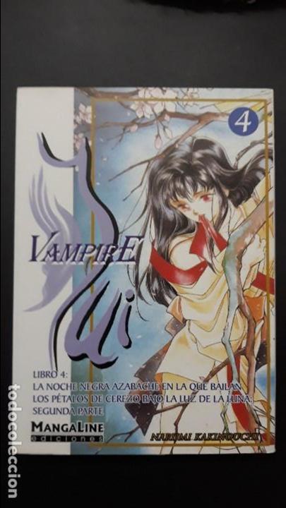 Comics : .1 LIBRO DE ** VAMPIRE .. LA NOCHE NEGRA ..... NARUMI KAKINOUCHI ** VOL. 4 ** ** A&Ntilde;O 2007. -