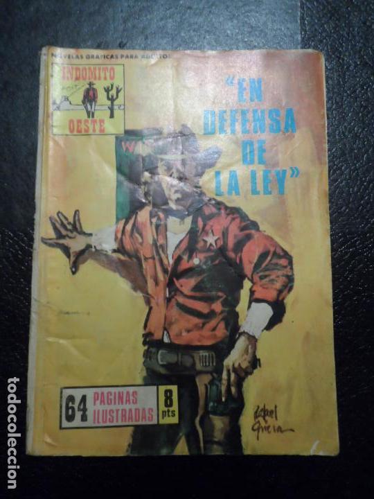Comics: INDOMITO OESTE n&ordm; 69 - En defensa de la ley - Producciones Editoriales - 1971