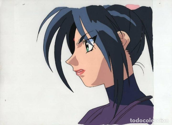 Comics: CEL ANIME  CELULOIDE  Shin Hakkenden original Japanese animation cel C1 w/ douga