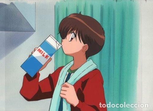 Fumetti: CEL ANIME MANGA UFO Baby Da!Da!Da! original Japanese animation cel 4 w/original background