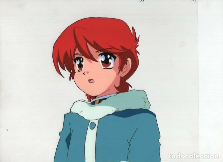Comics: Shin Hakkenden original Japanese animation cel w/douga B22/C10