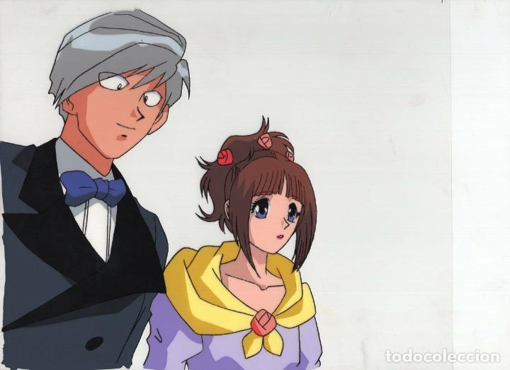Comics: Shin Hakkenden original Japanese animation cel w/douga A89