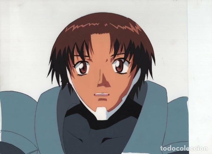 Comics: Platinumhugen Ordian original Japanese animation cel w/douga B5