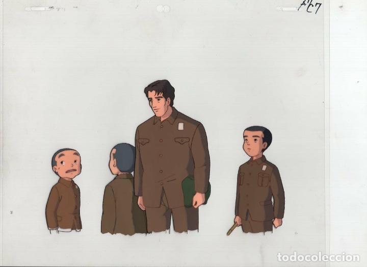 Comics : CEL ANIME CELULOIDE Maya No Isshou The Life of the Little Dog original animation cel A7/C7 w/douga
