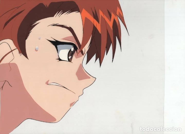 Comics: CEL ANIME MANGA CELULOIDE Battle Athletes original Japanese animation cel A5