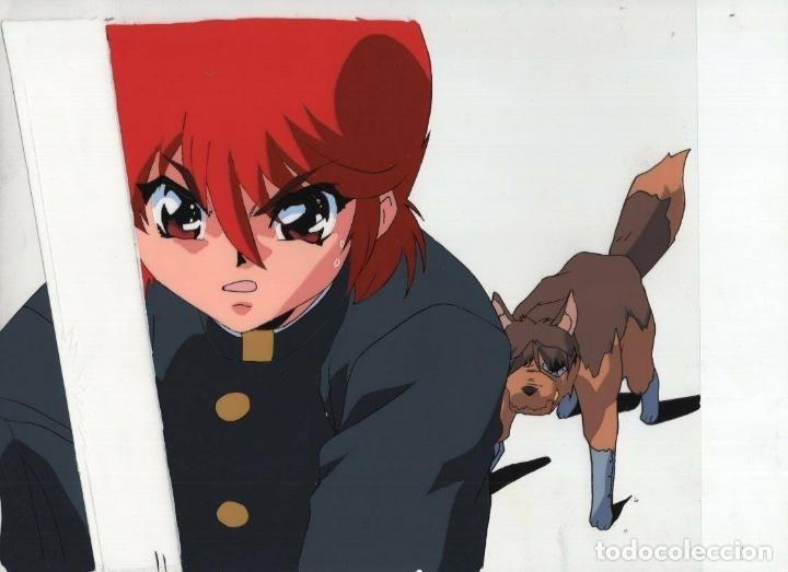 Comics: Shin Hakkenden original Japanese animation cel w/douga A8