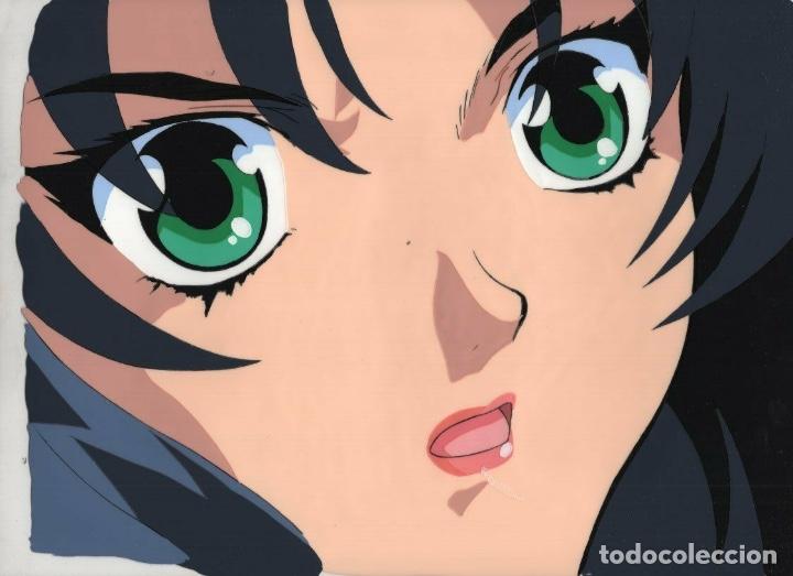 Comics: Shin Hakkenden original Japanese animation cel A3 12.5 X 10.5 INCHES