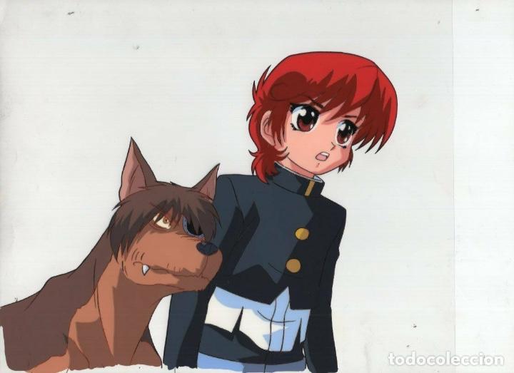 Comics: Shin Hakkenden original Japanese animation cel w/douga B25