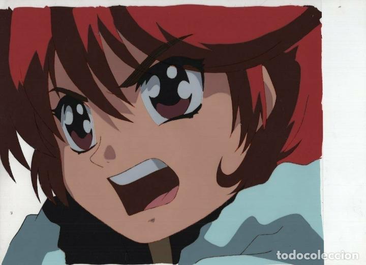 Comics: Shin Hakkenden original Japanese animation cel w/douga A12