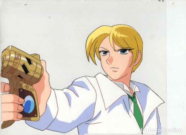 Comics: Shin Hakkenden original Japanese animation cel w/douga A12